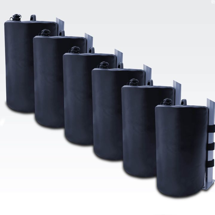 Veepärase silindriliste raskuste komplekt telgile (Set 6 tk)